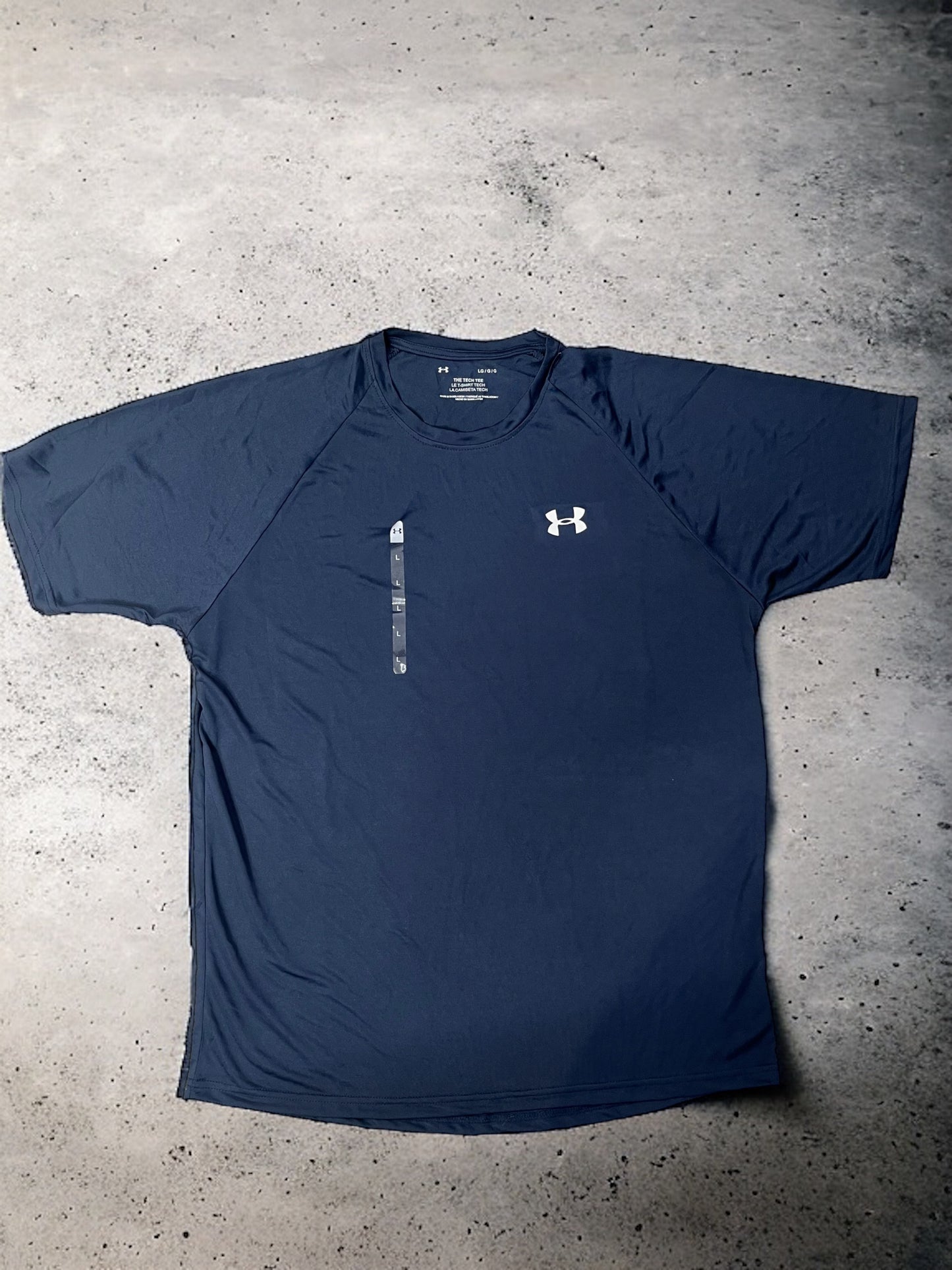 UNDER ARMOUR - TECH 2.0 T-SHIRT - NAVY